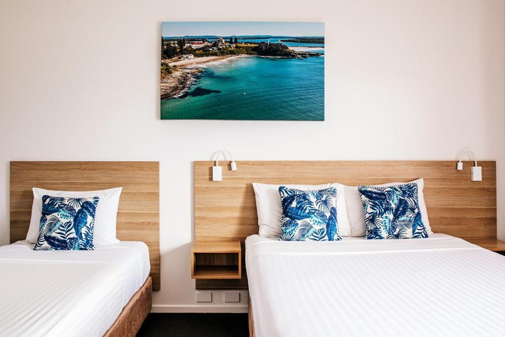 Yamba Beach Motel Bagian luar foto